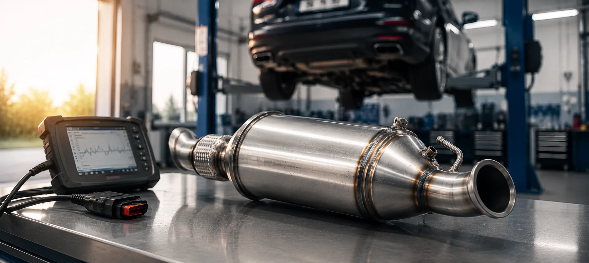 Auspufftechnik 1 Auspufftechnik, Abgasservice & Partikelfilter-Reinigung