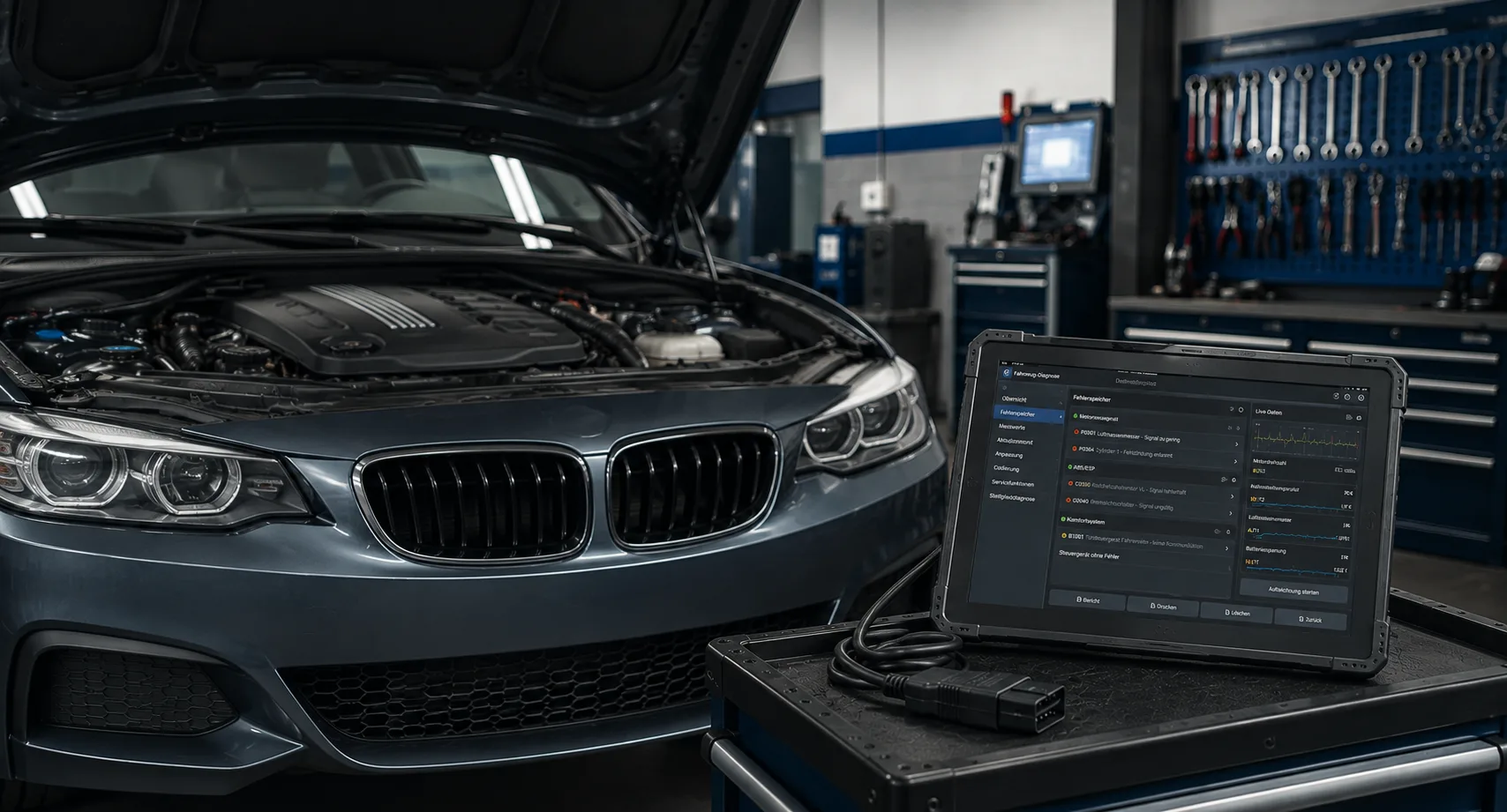 Diagnose & Fehlerauslese 1 Diagnose & Fehlerauslese am Fahrzeug